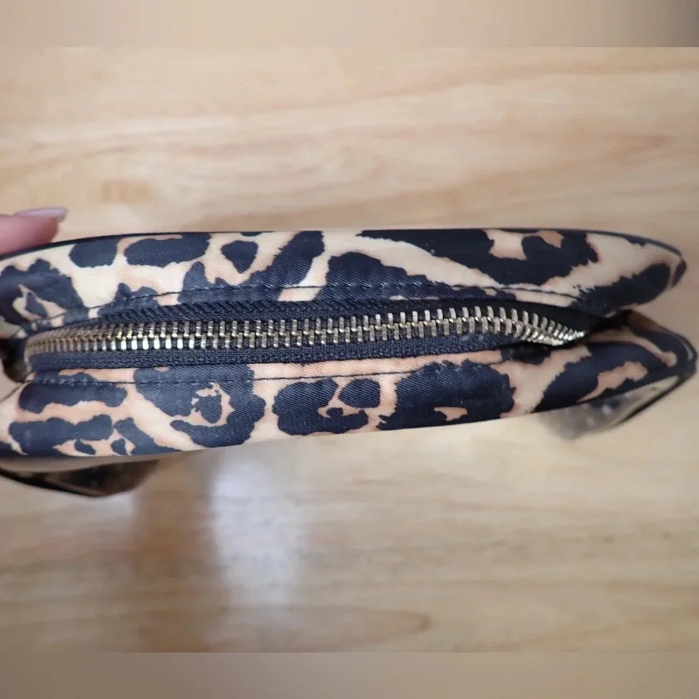 Victoria’s Secret Makeup Bag Set Leopard and Gold